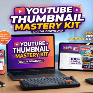 YouTube Thumbnail Mastery Kit (Digital Download)